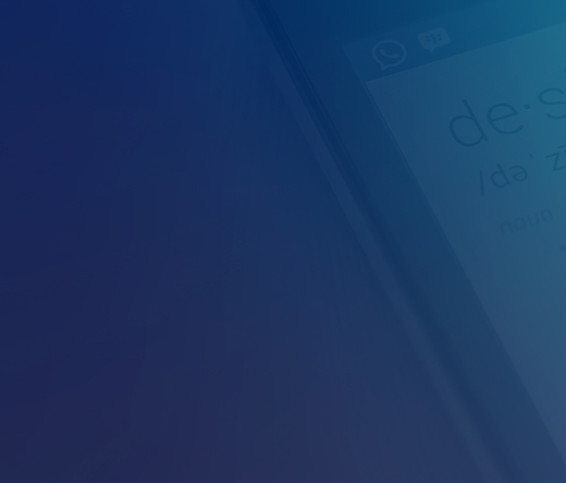 Close up of device with definition of design on-screen